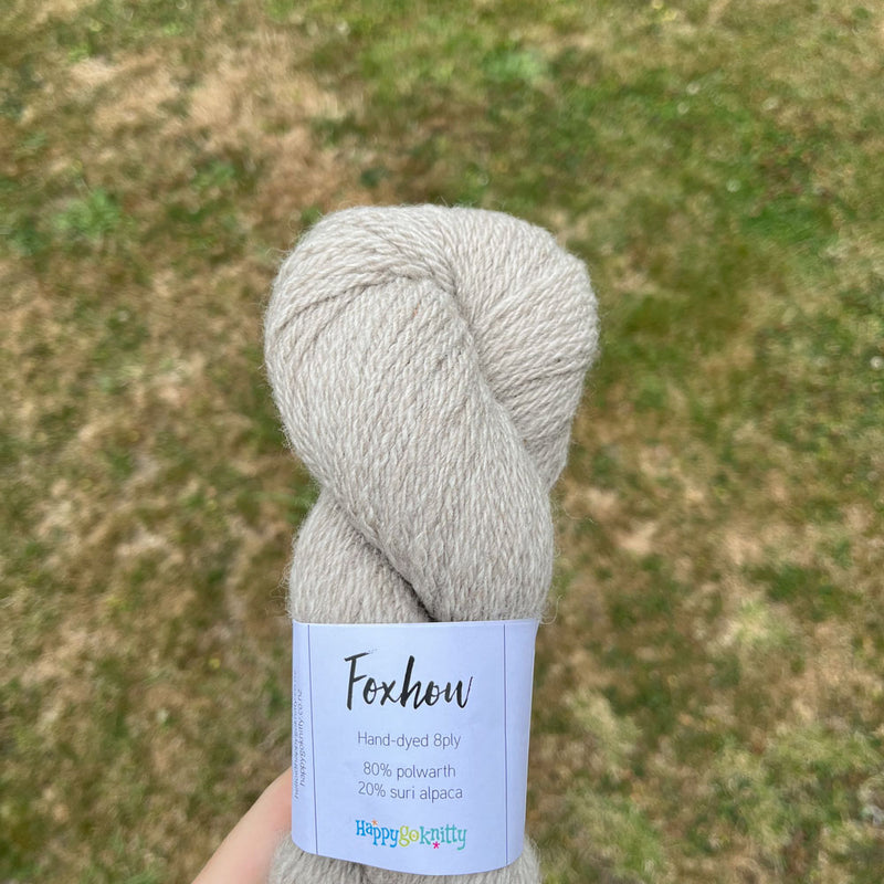 Happy Go Knitty Foxhow 8ply - Re-loved