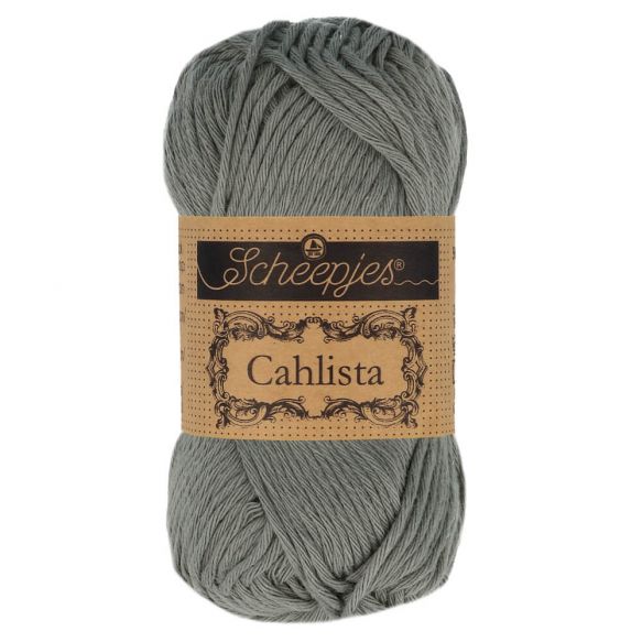 Scheepjes Cahlista Cotton - 243 Metal Grey