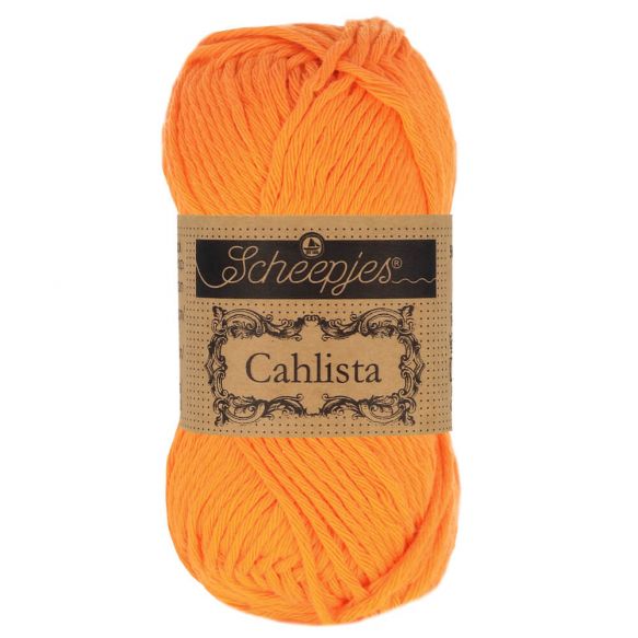 Scheepjes Cahlista Cotton - 281 Tangerine