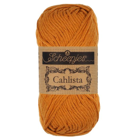 Scheepjes Cahlista Cotton - 383 Ginger Gold