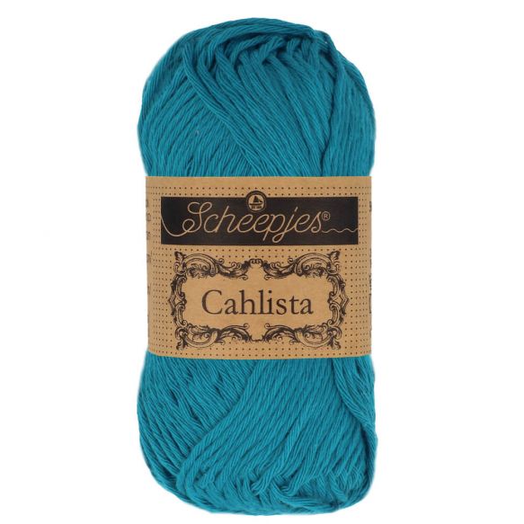Scheepjes Cahlista Cotton - 400 Petrol Blue