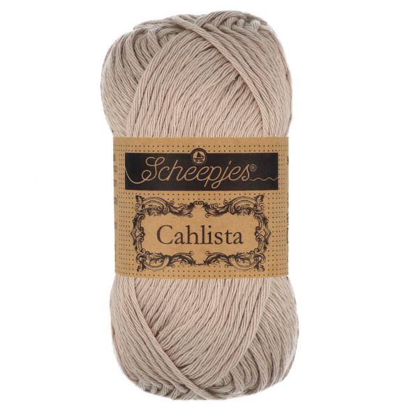 Scheepjes Cahlista cotton - 406 Soft Beige