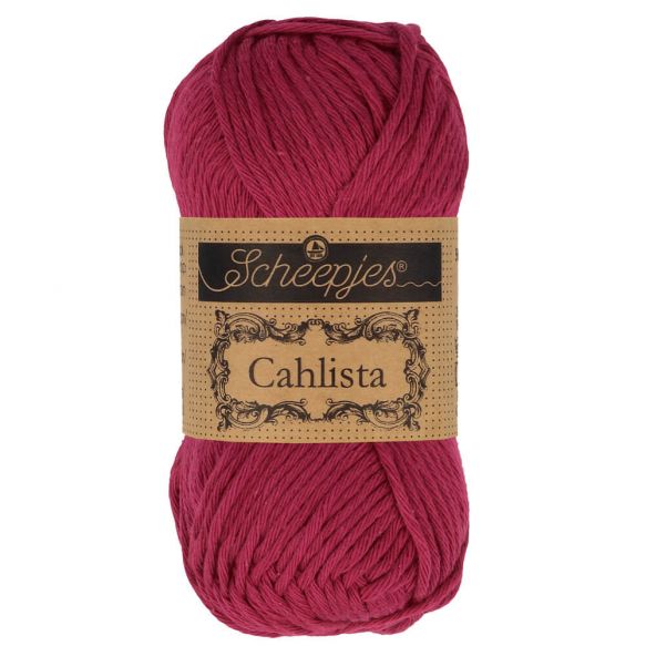 Scheepjes Cahlista Cotton - 517 Ruby