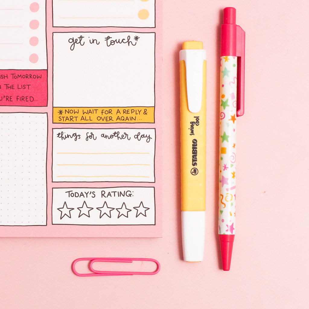 Oh, Laura A5 notepad - daily planner - it’s a plan