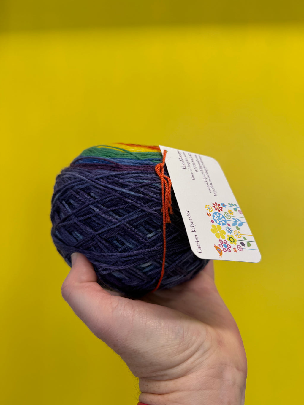 Yarnfloozy 4 ply Rainbow Gradient 200g - Reloved