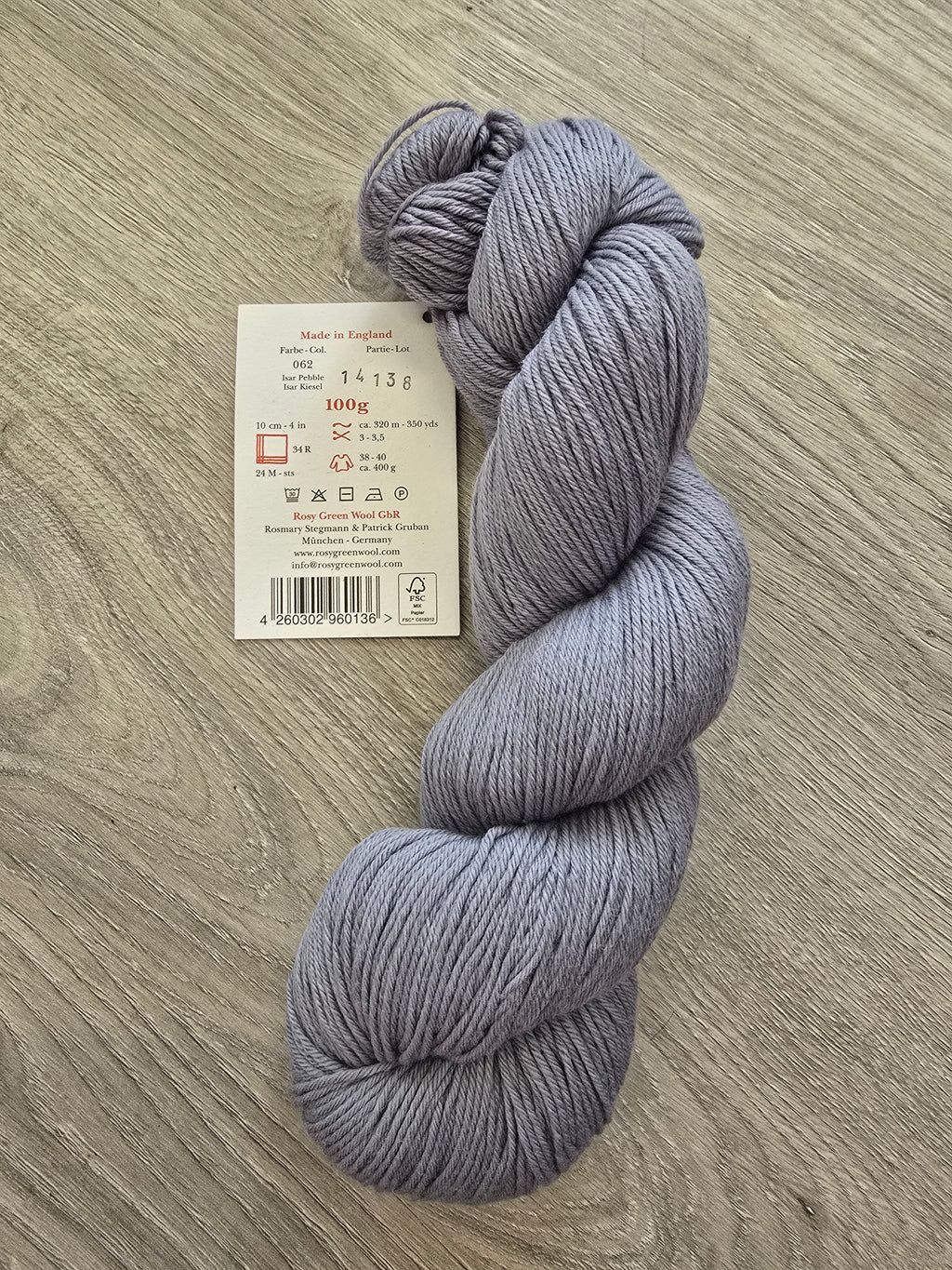 Rosy Green Wool Cheeky Merino Joy - Reloved