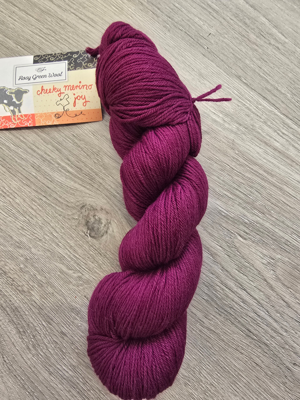 Rosy Green Wool Cheeky Merino Joy - Reloved