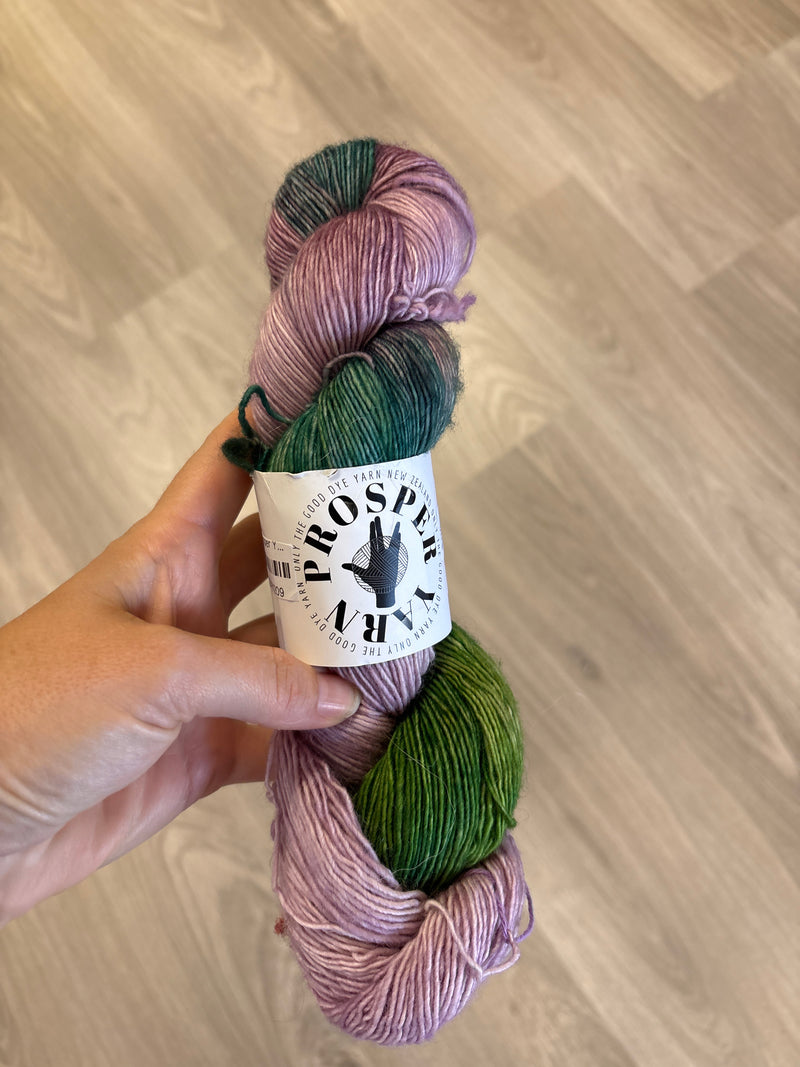 Re-loved: Prosper Yarn Beaut Merino Singles "Hibiscus"
