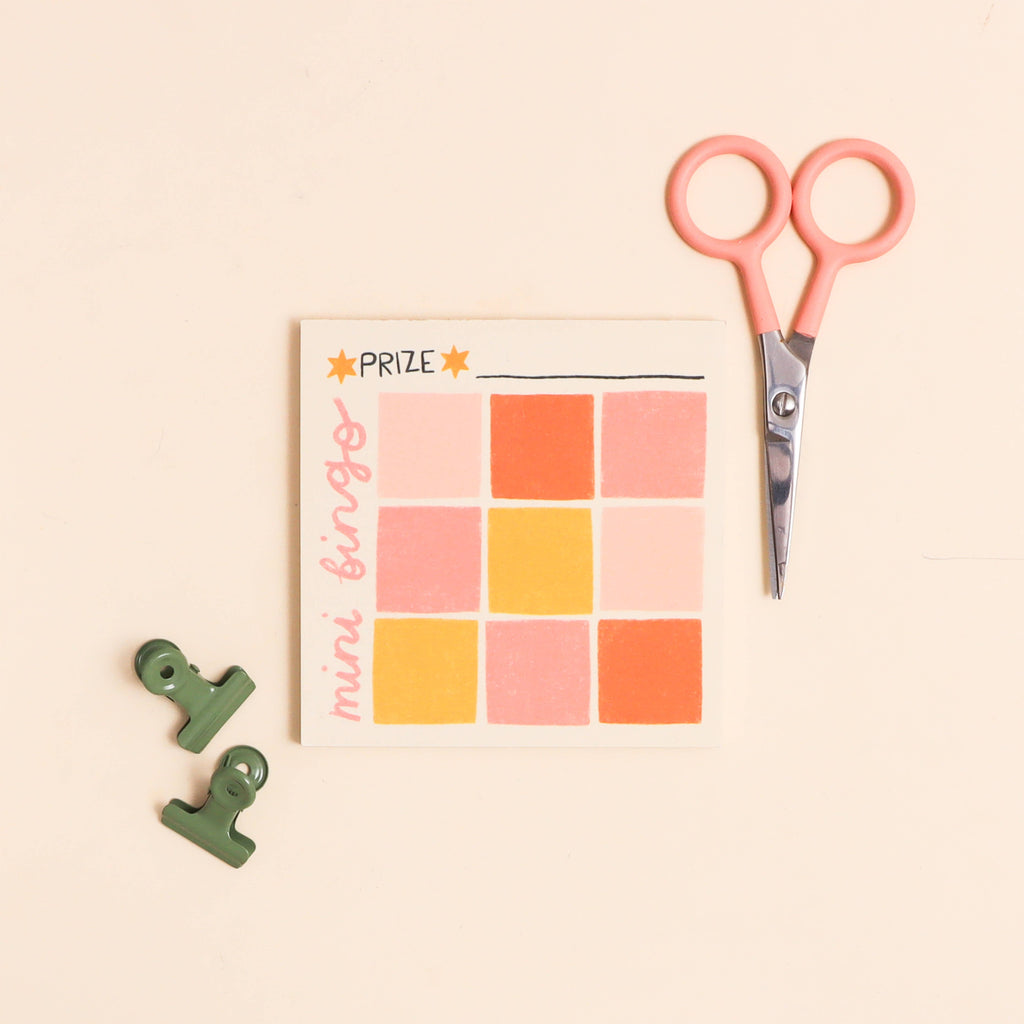 Oh, Laura Memo pad - mini bingo