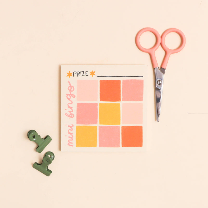 Oh, Laura Memo pad - mini bingo