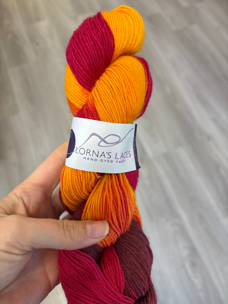Lorna's Laces Shepherd Sock - Re-loved