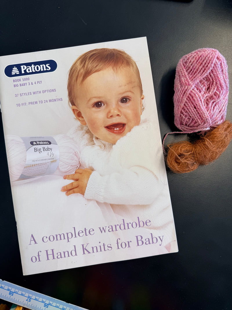 Reloved: Patons Book 5000 Big Baby 3 & 4 ply