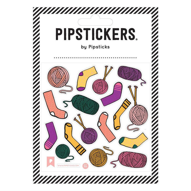 Pipsticks - Fuzzy Knit Socks