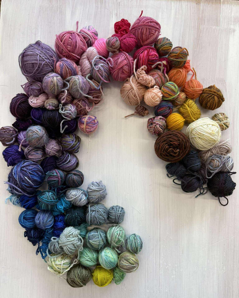 Spontaneous Socktober KAL Nugget Bag