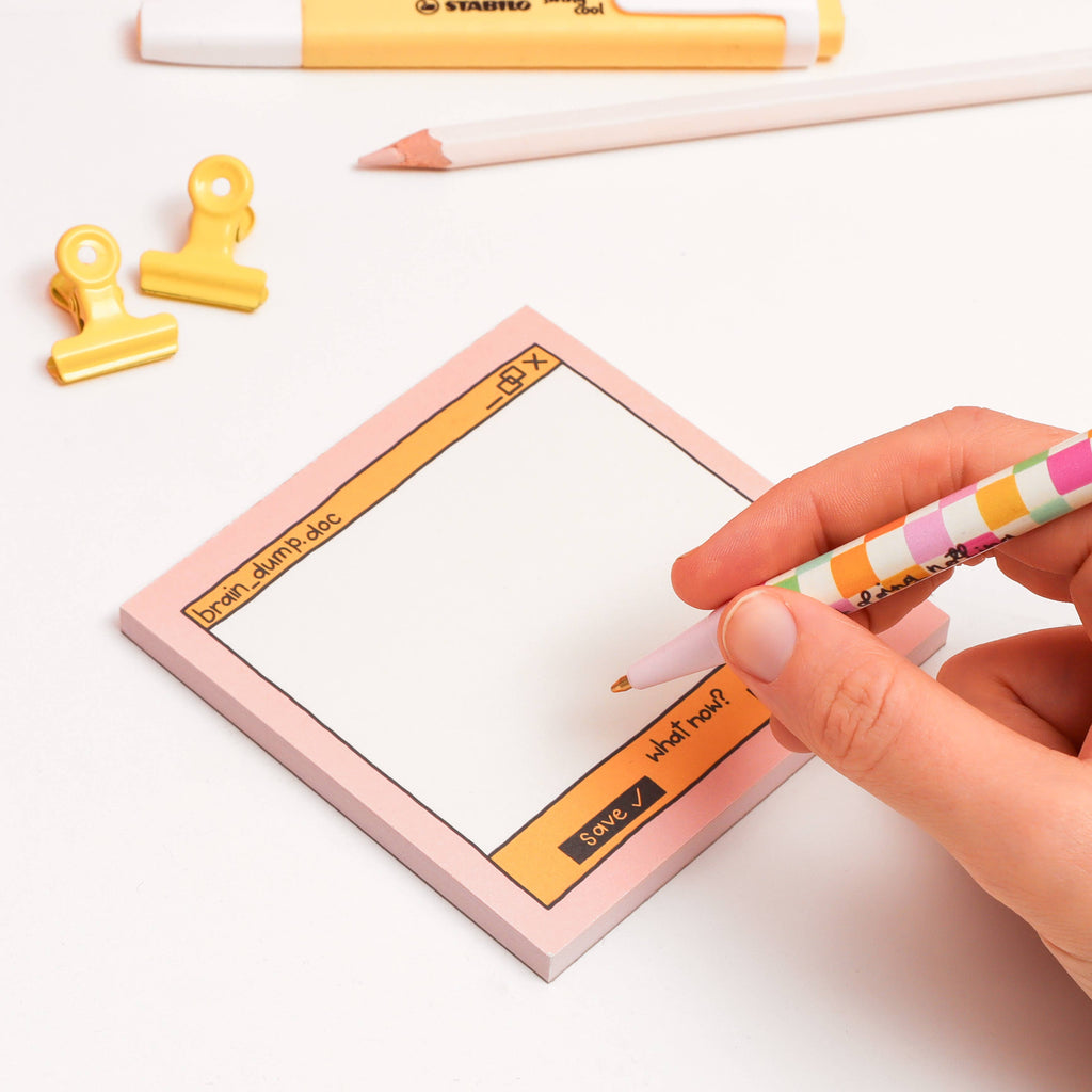 Oh, Laura Memo pad - brain dump