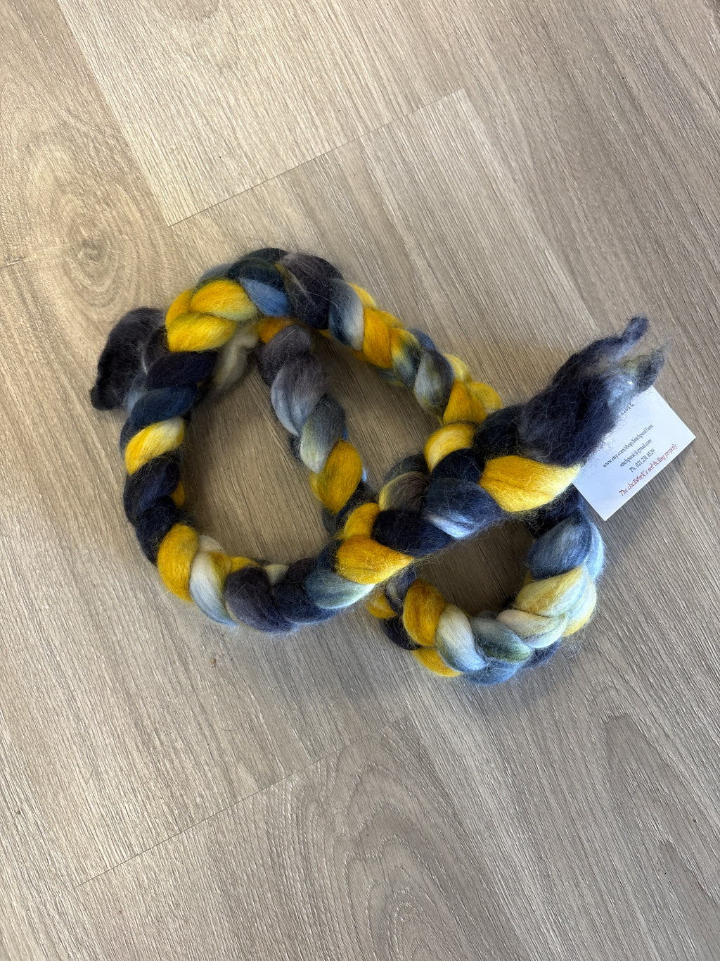 Re-loved: Stitchpunk Corriedale Angora fibre