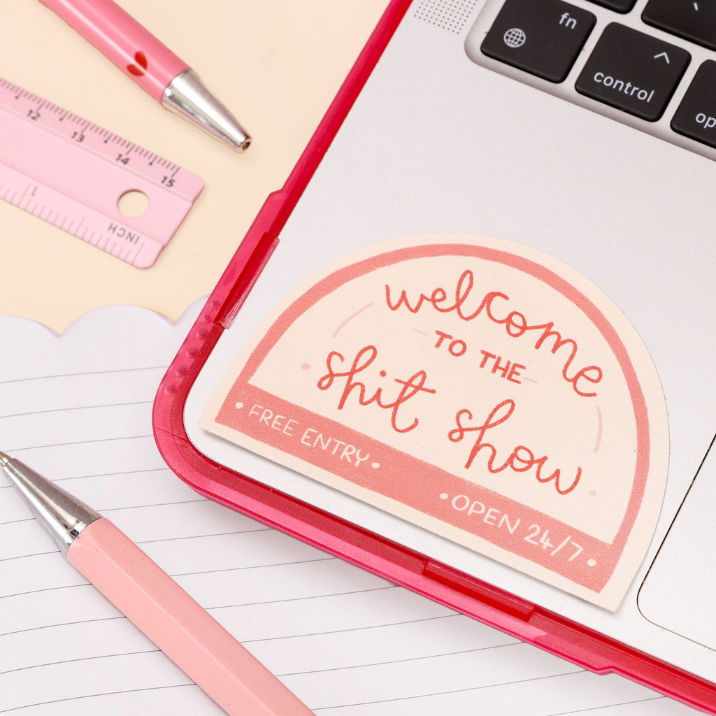 Oh, Laura Vinyl sticker - sh*t show