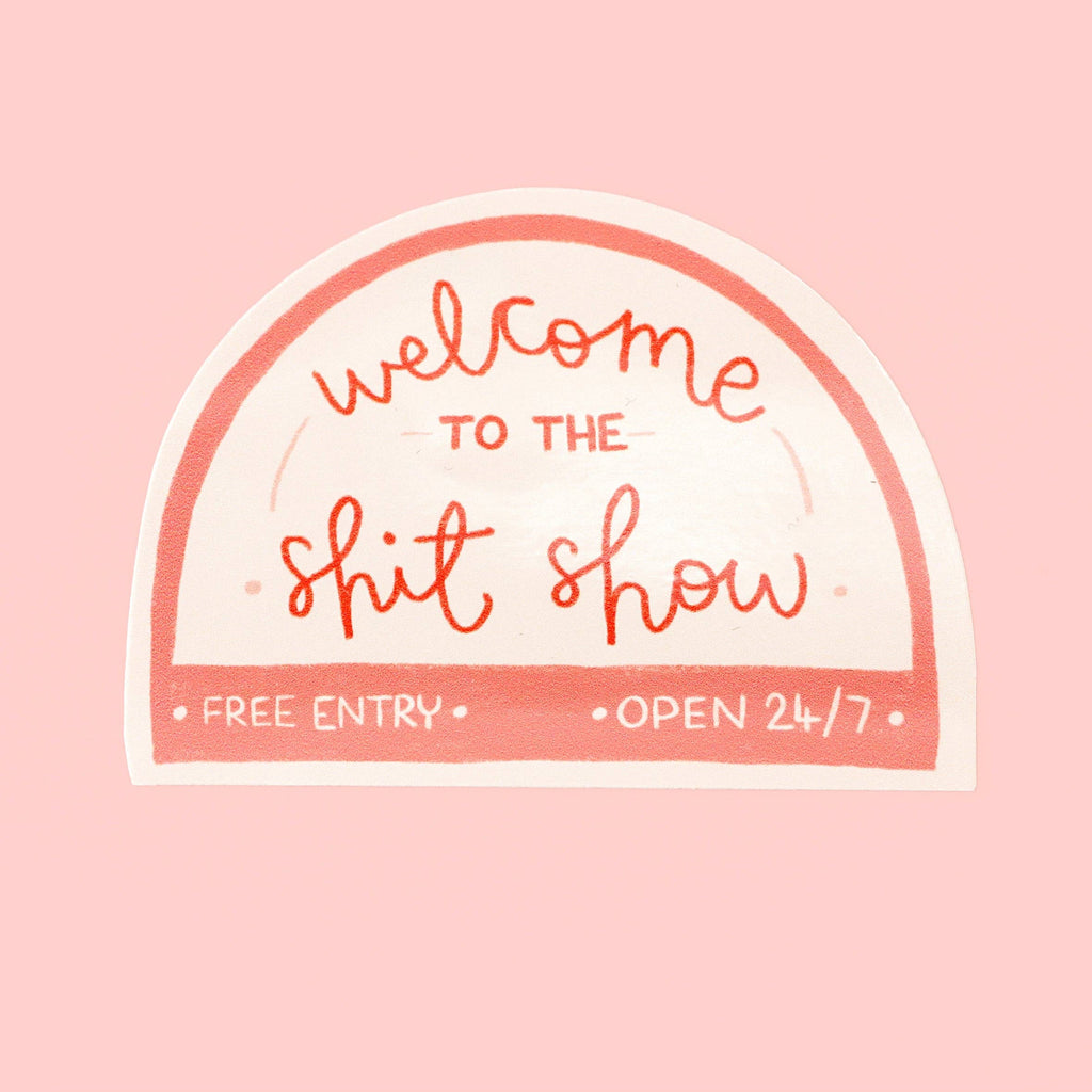 Oh, Laura Vinyl sticker - sh*t show