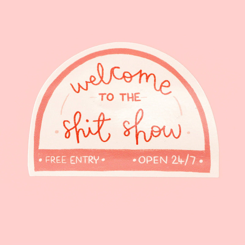 Oh, Laura Vinyl sticker - sh*t show