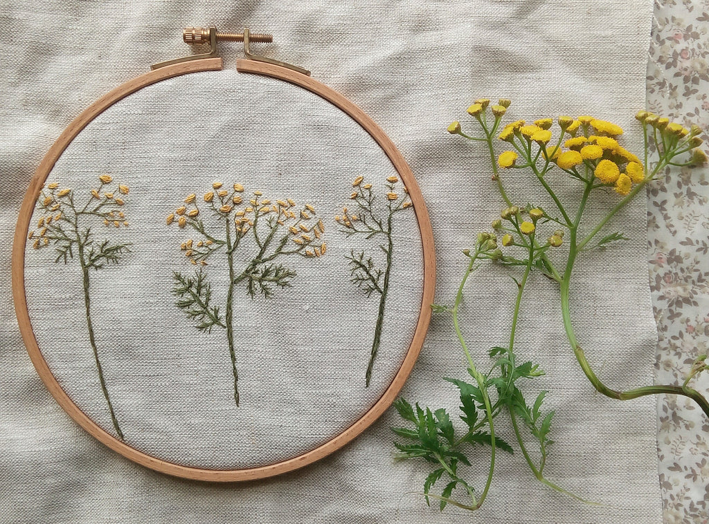 Embroidery on linen class - Saturday 21 February