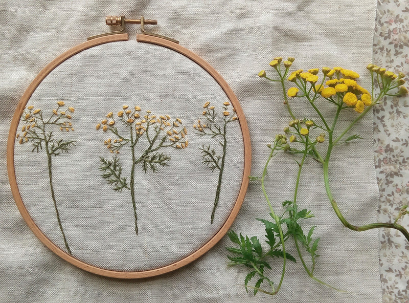 Embroidery on linen class - Saturday 21 February