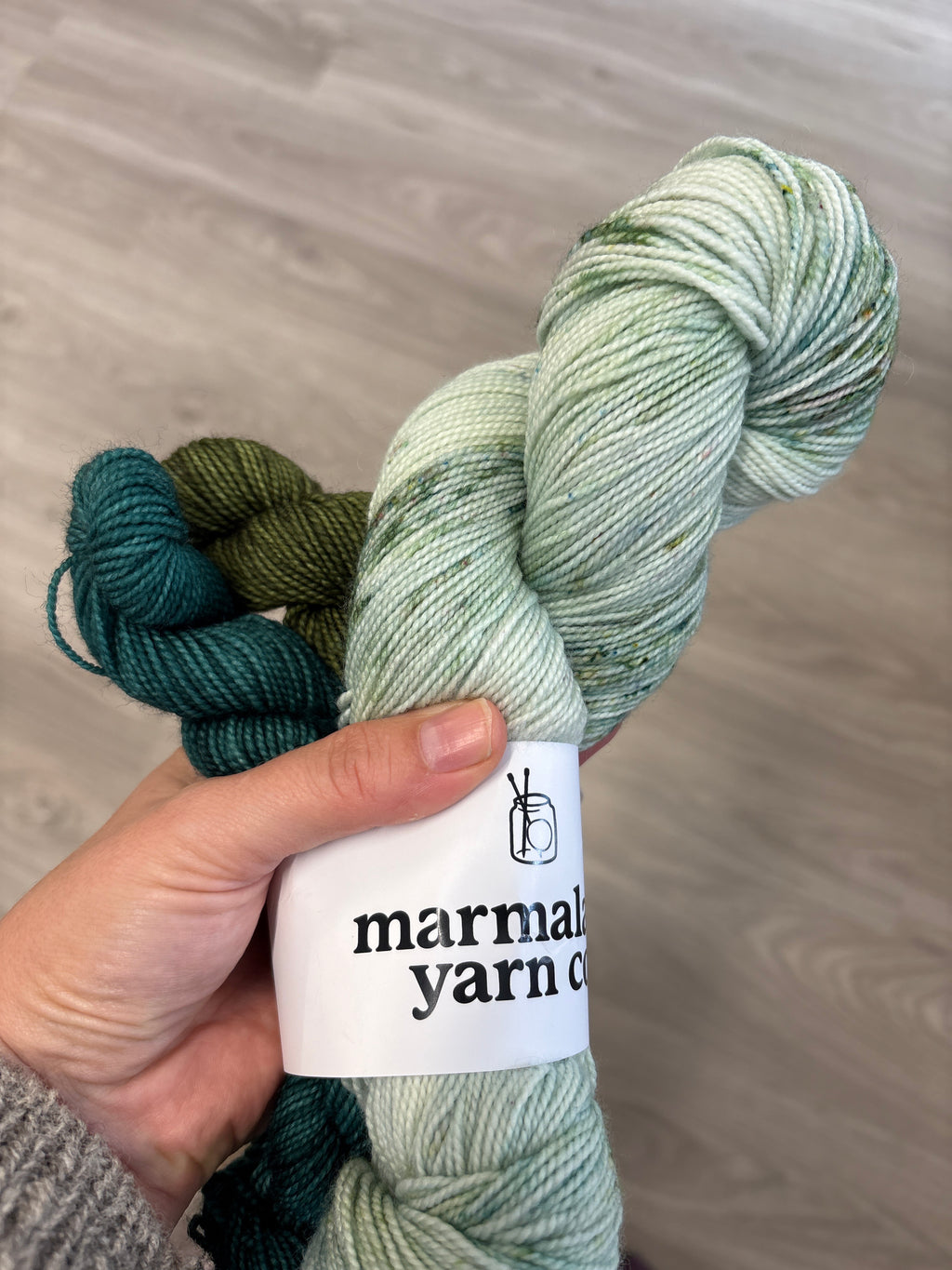 Reloved - Marmalade Yarn Co 4ply (Sage set)