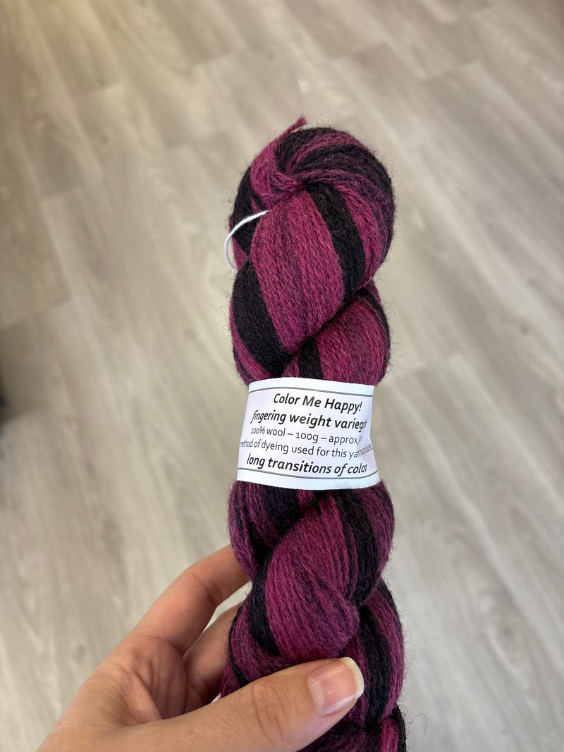 Color Me Happy - Fingering weight - Re-loved