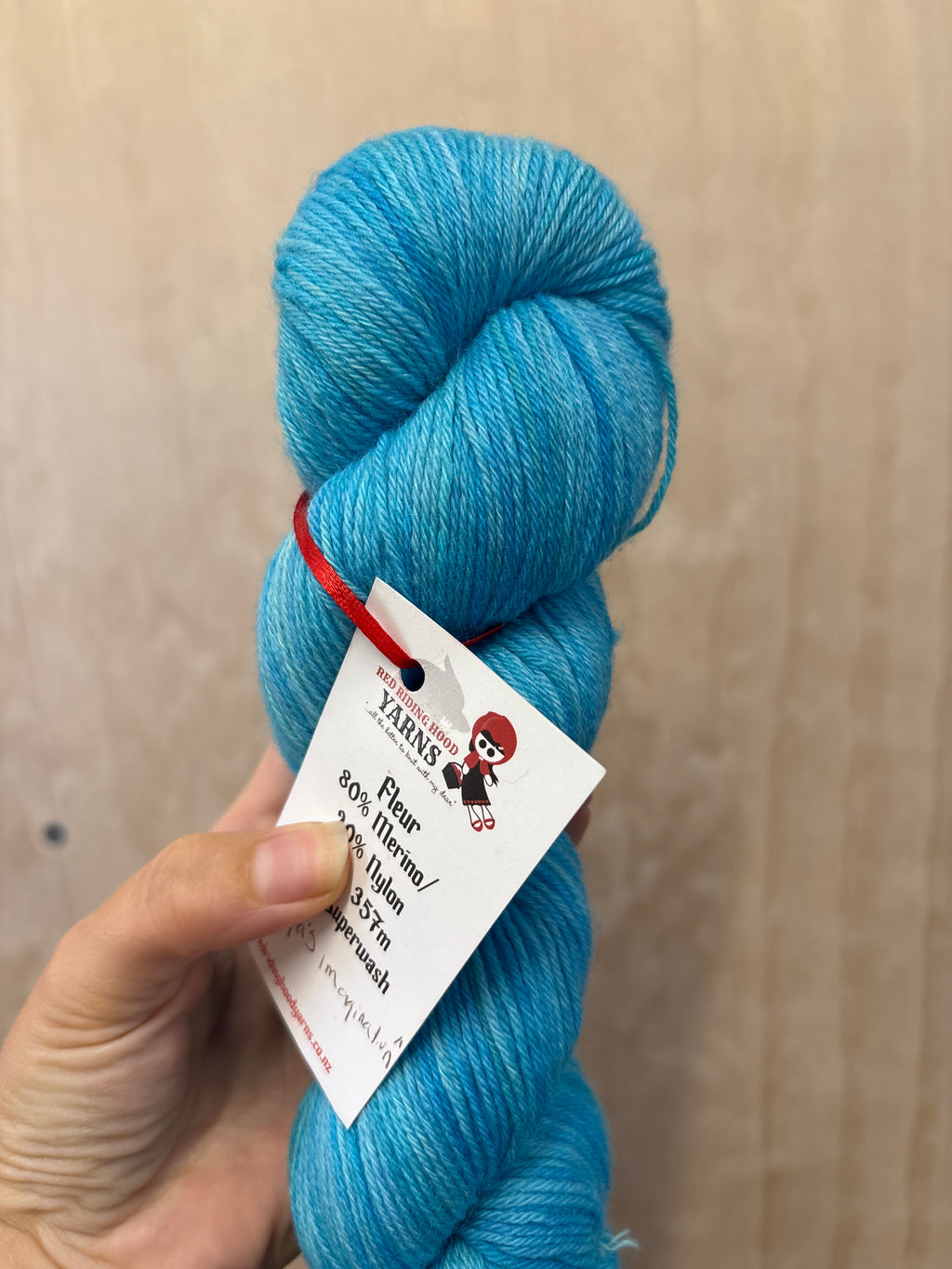 Red Riding Hood Yarns Fleur Sock 4ply - re-loved