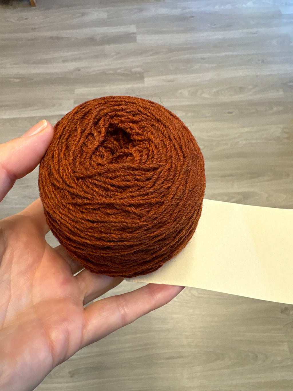 Reloved: Incognito "Phoenix" partial skein