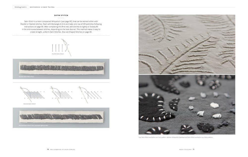 Geometry of Hand-Sewing: Romance in Stitches and Embroidery