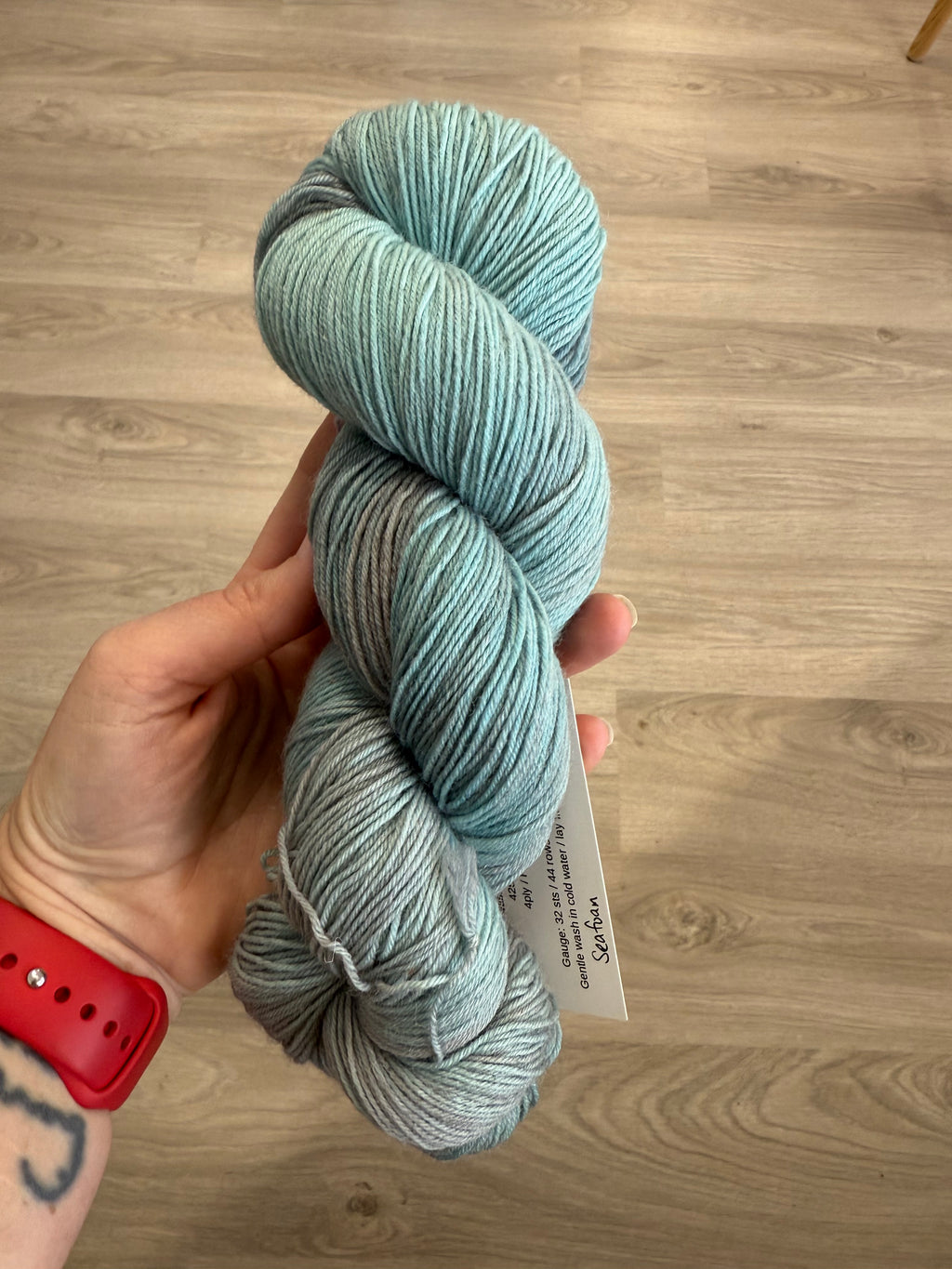 Knitsch BFL Sock - Seafoam