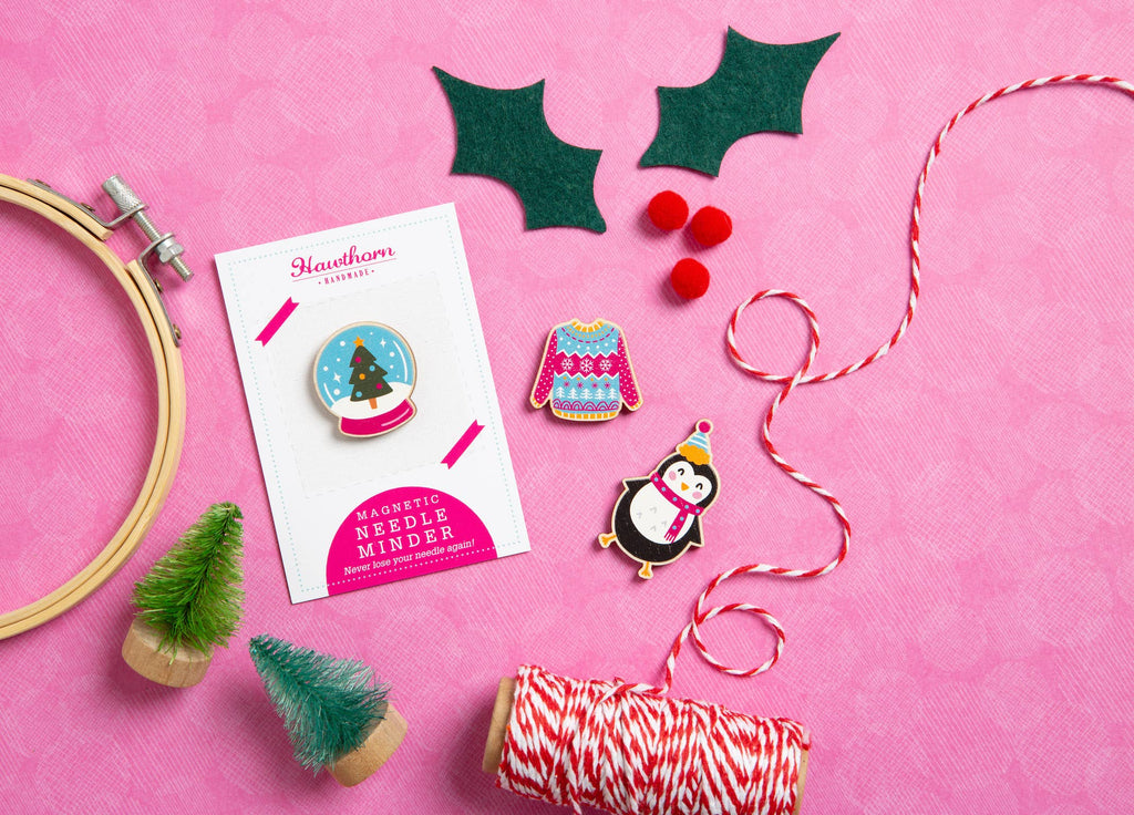 Penguin Magnetic Needle Minder | Gift for Crafters