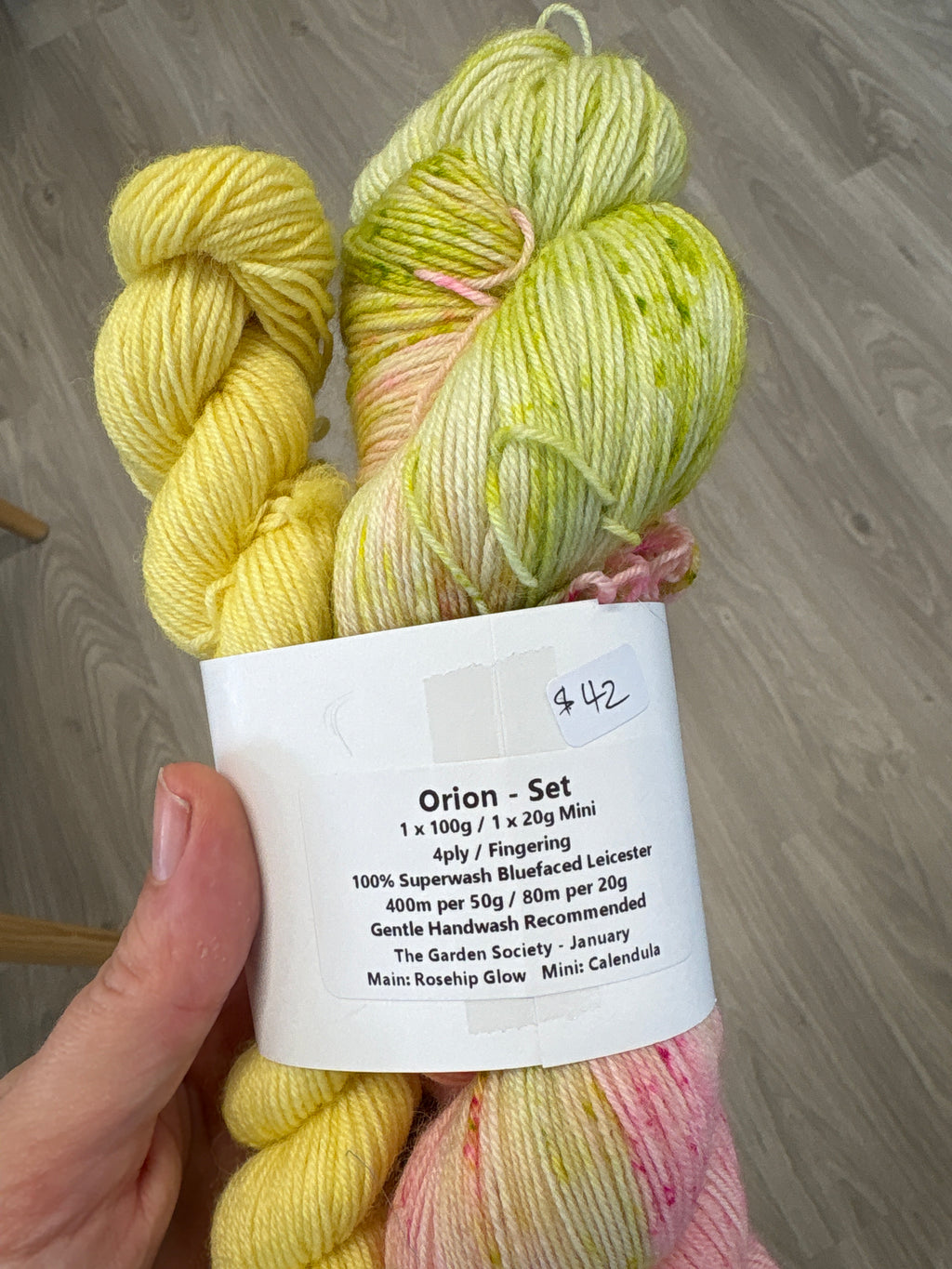 Reloved - Purple Sprouting BFL 4ply (Orion Set)