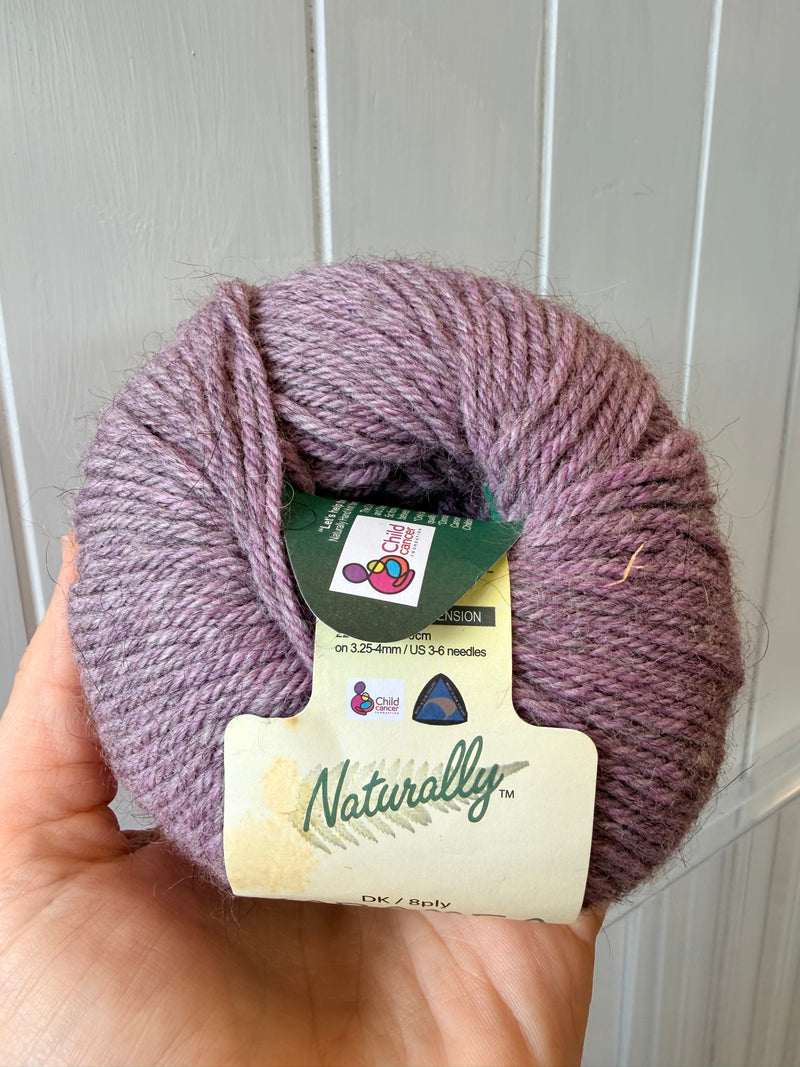 Re-Loved: Naturally Karamea 8 ply "Lilac"