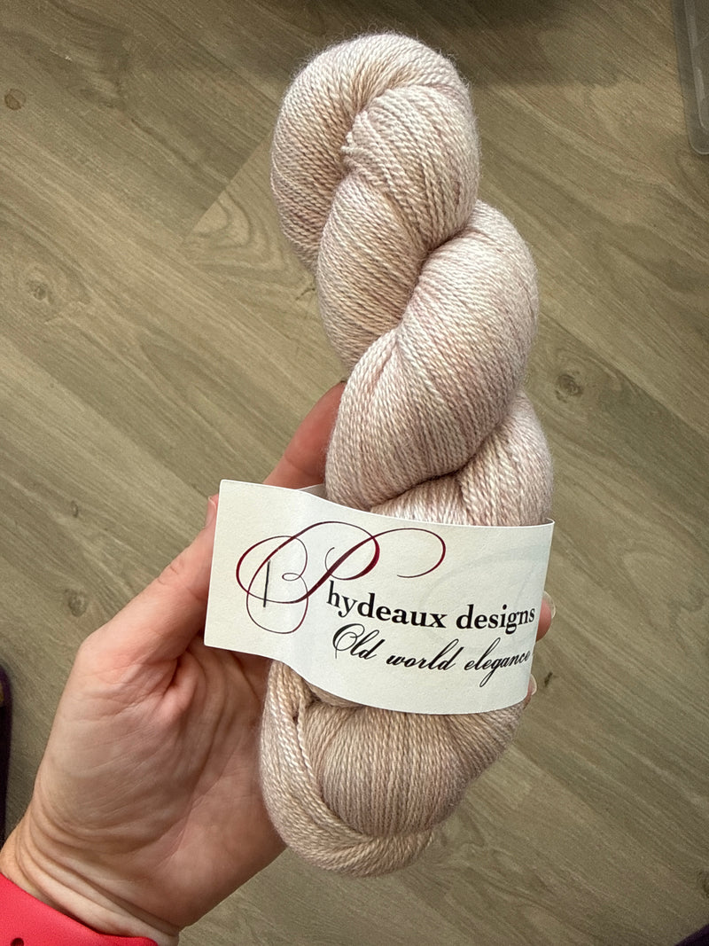 Re-Loved: Phydeaux Designs 2ply Laceweight “Shell”