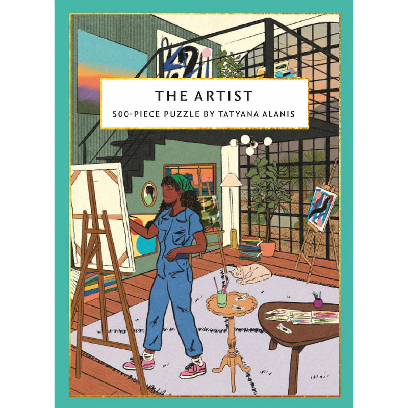 The Artist 500 Piece Puzzle