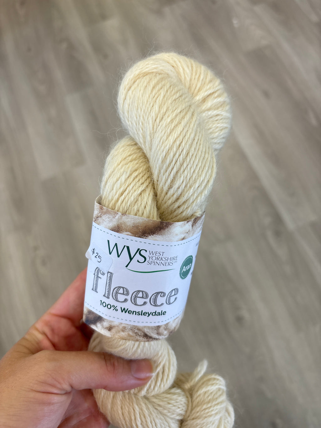 West Yorkshire Spinners - Wensleydale Fleece - Re-loved