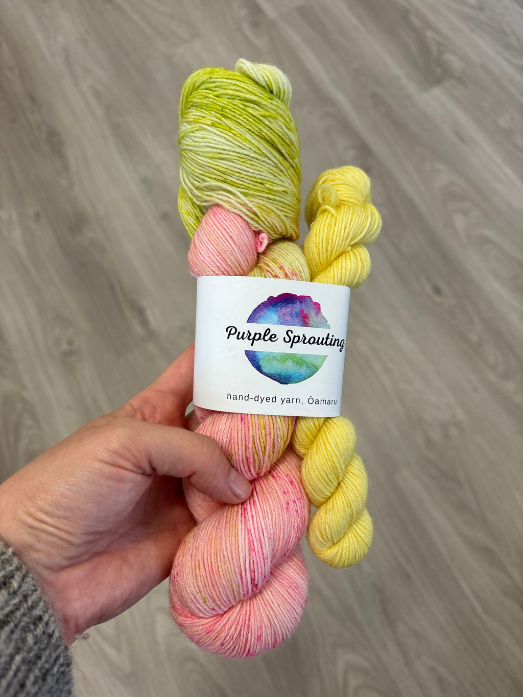 Reloved - Purple Sprouting BFL 4ply (Orion Set)