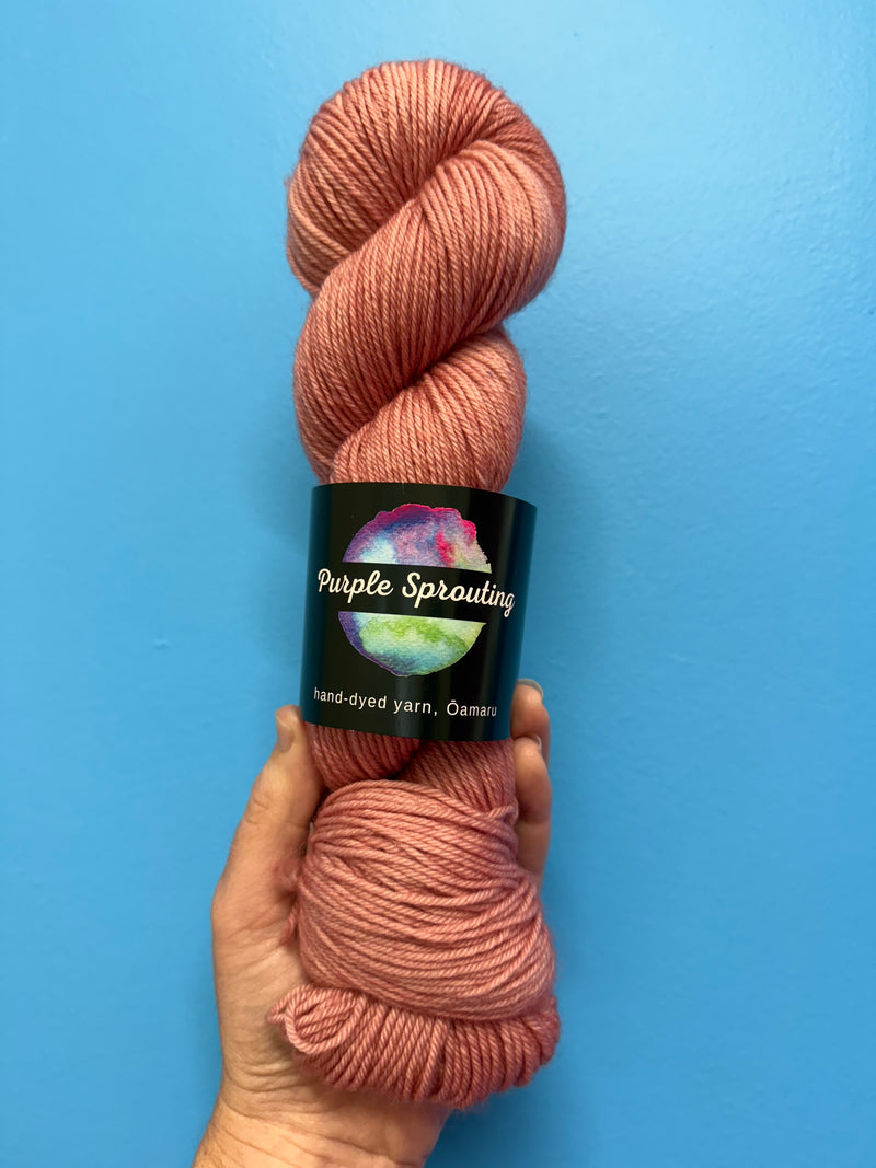 Reloved - Purple Sprouting 4 ply BFL (Copper Rose)