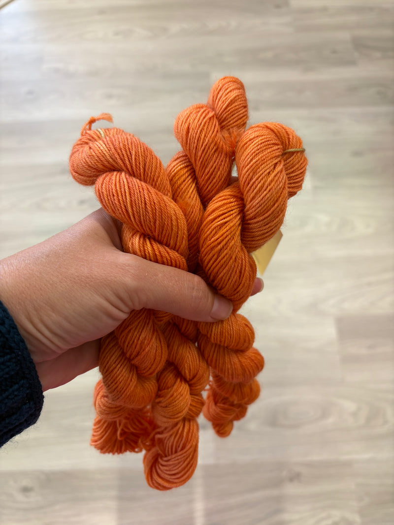 Knitsch BFL Sock Mini - Peacharine
