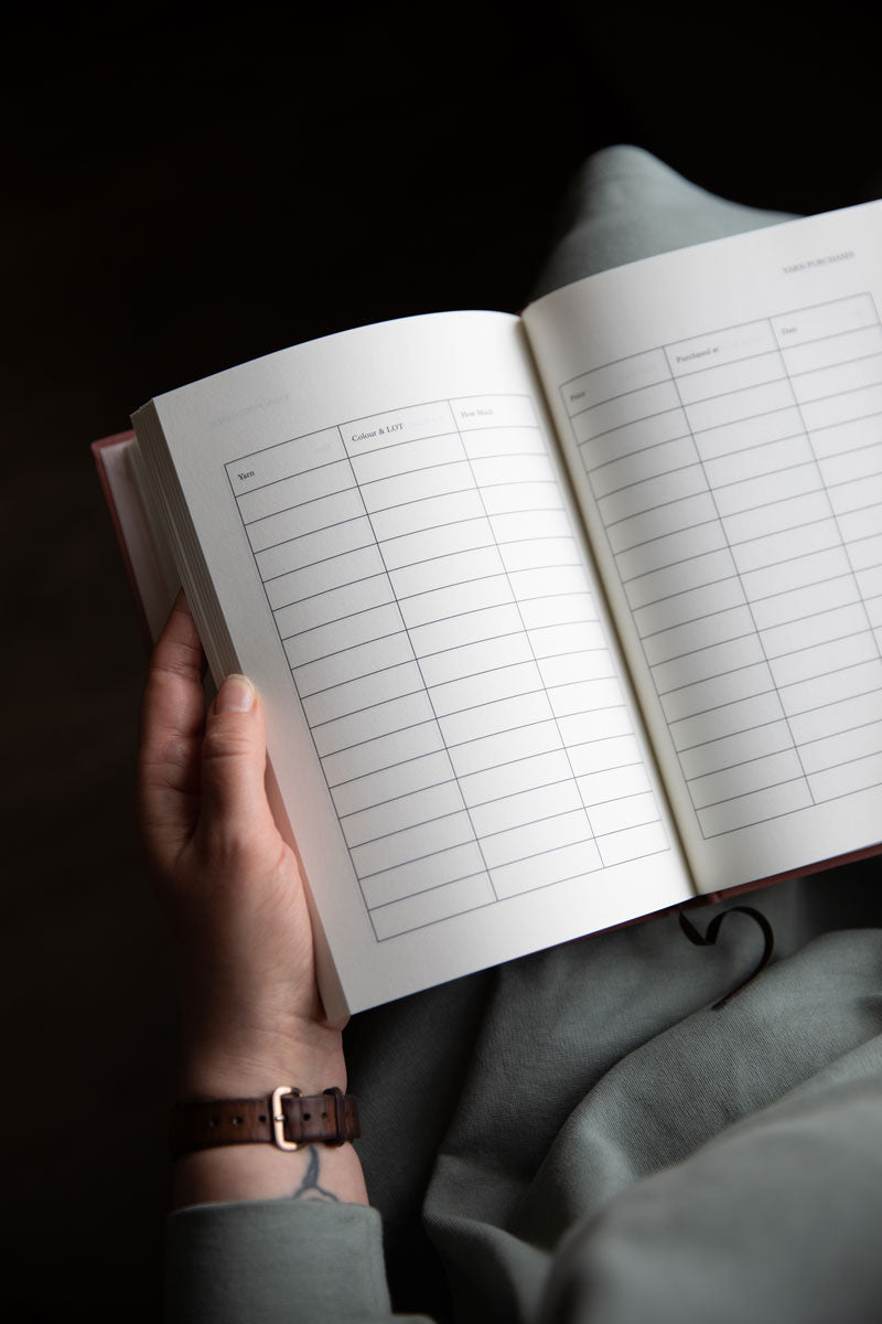 My Knitting Notes | Terracotta - PRE-ORDER