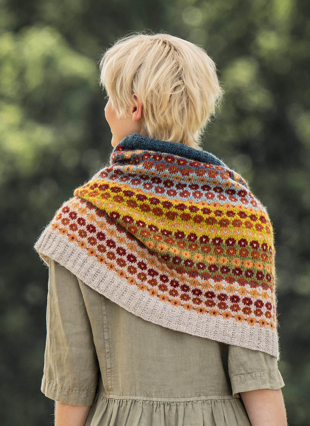 Antelope Valley Snood - Woolstok Printed Pattern