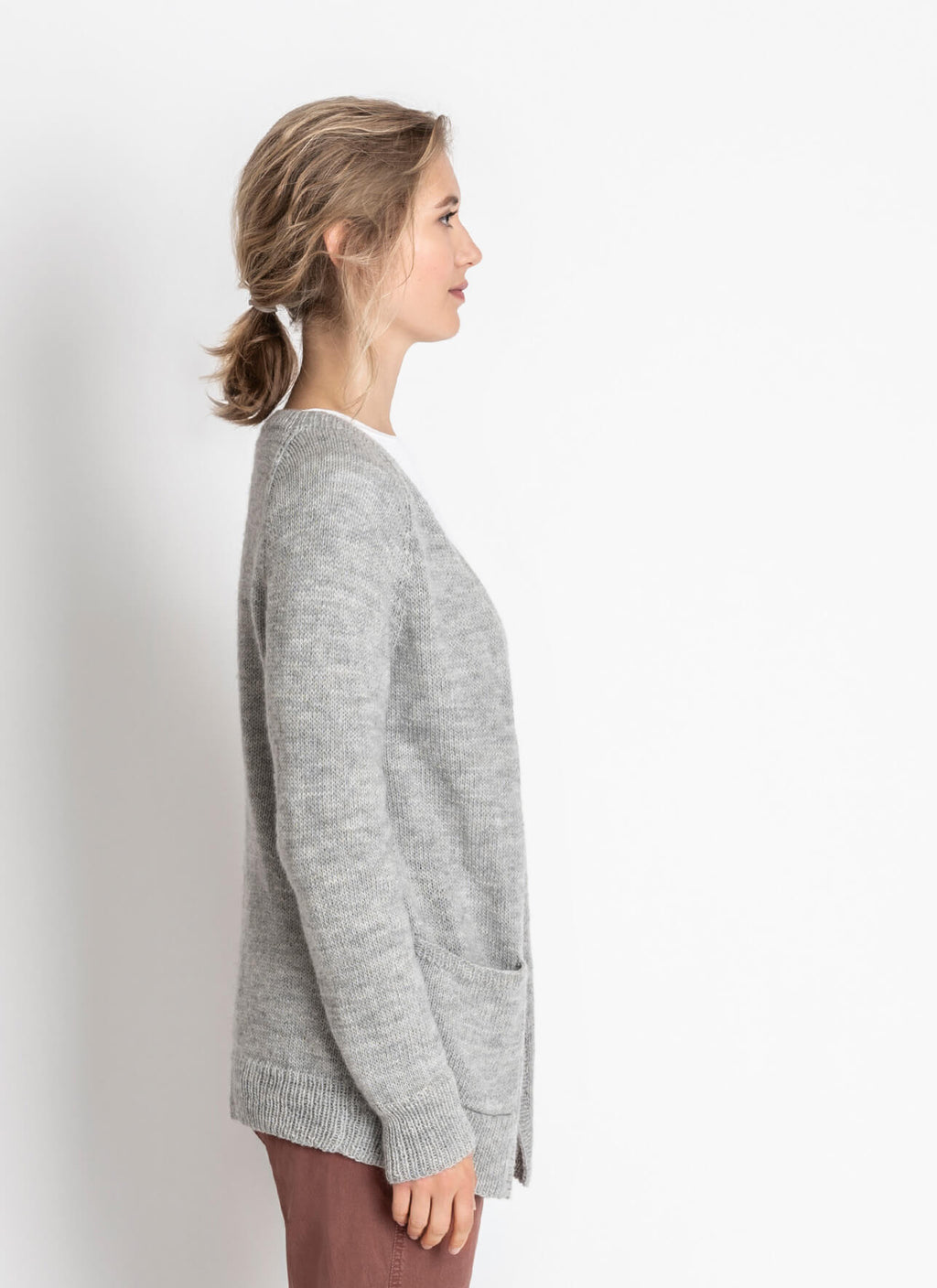 New London Cardigan - Woolstok Printed Pattern