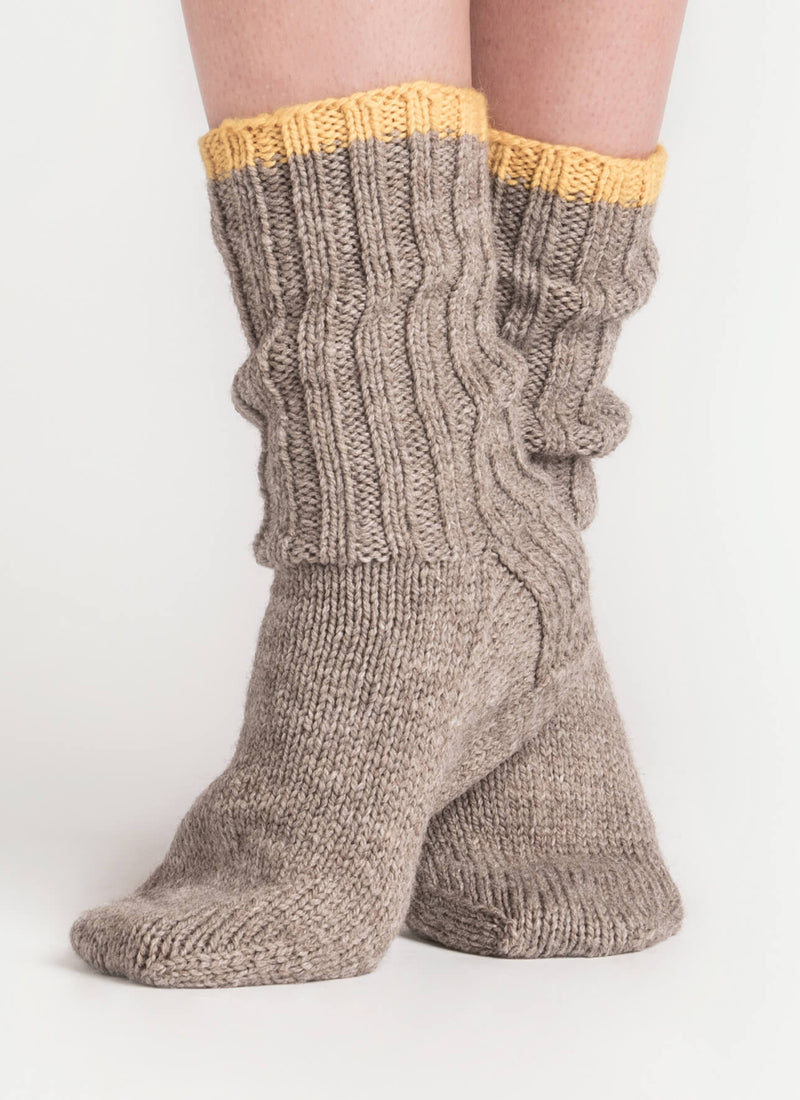 Sanborn Socks - Woolstok Printed Pattern