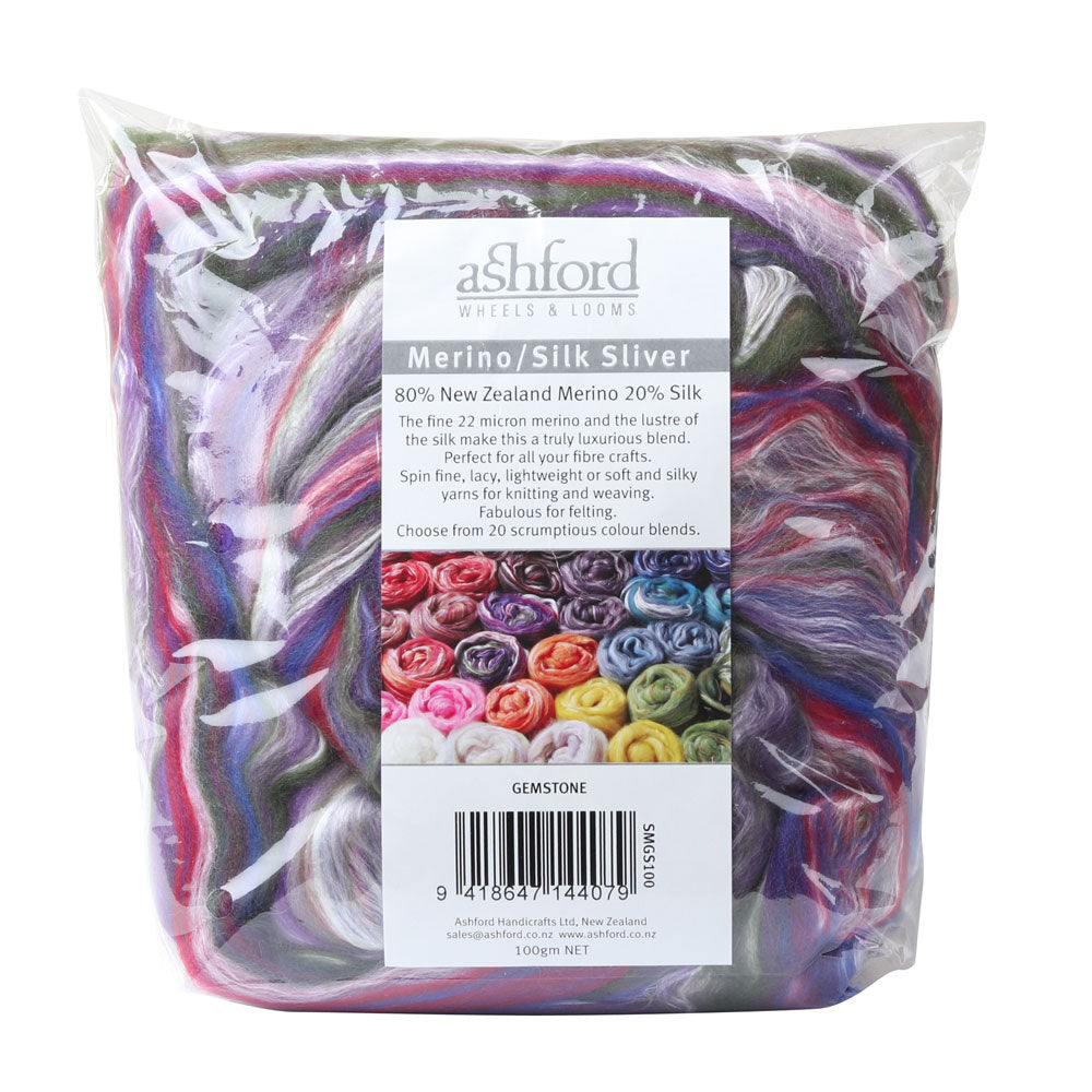 Ashford Merino/Silk Sliver