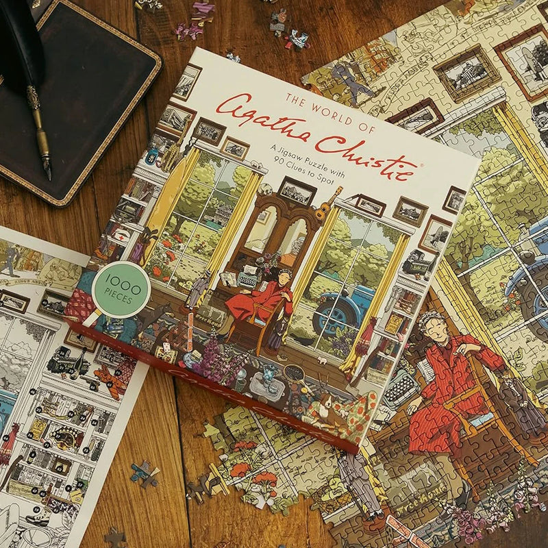 Hachette - World of Agatha Christie 1,000 pc Puzzle
