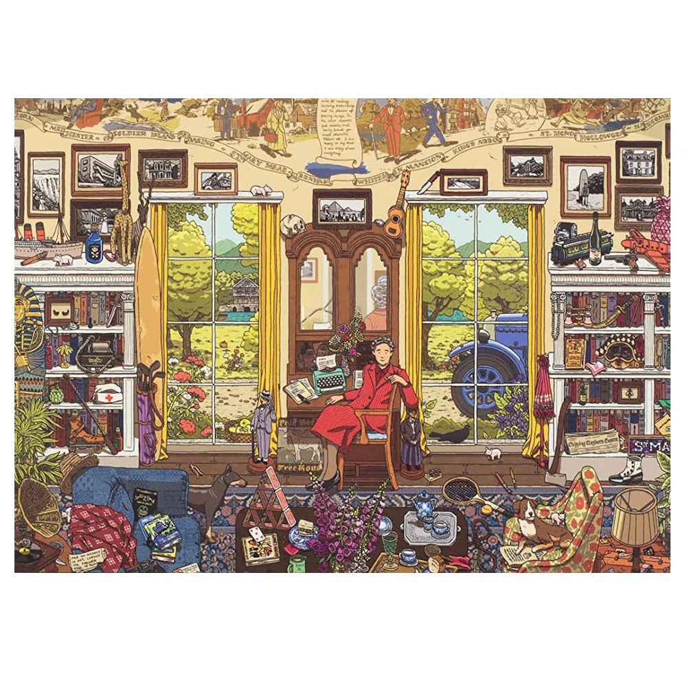 Hachette - World of Agatha Christie 1,000 pc Puzzle