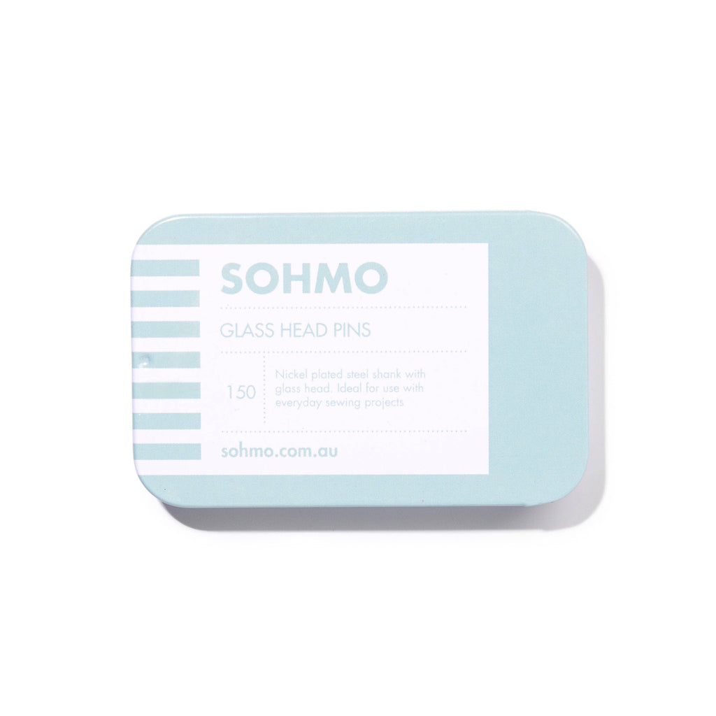SOHMO Glass Head Pins - Heatproof Dressmaking Pins, Pack of 150