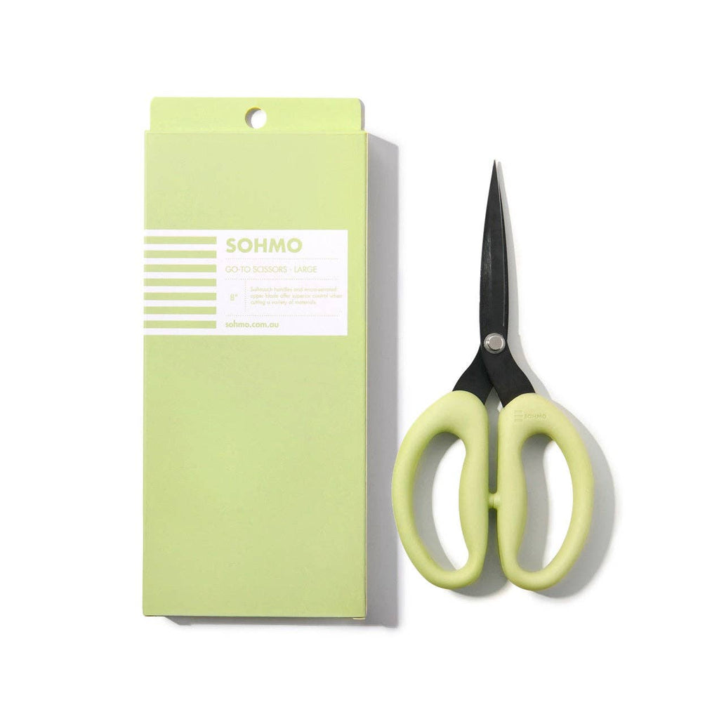 SOHMO Go-To Scissors Large - 8" Dressmaking & Fabric Scissors with Micro-Serrated Blade