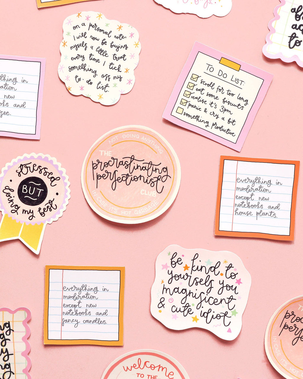 Oh, Laura Vinyl sticker - procrastinating perfectionist